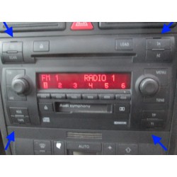 Audi A2 Double Din dashboard & Stereo 