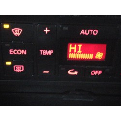 Audi A2 Aircon control panel 