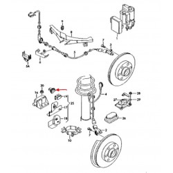 Lateral acceleration sender 