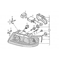 Xenon Driver Side Headlight (S3 - facelift)