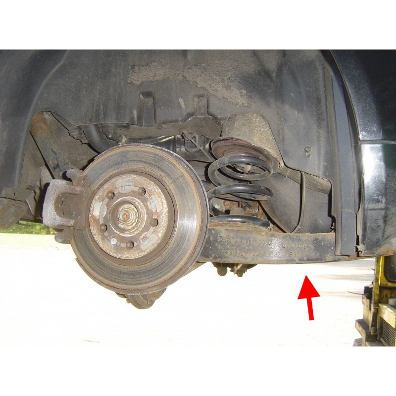 Trailing Arm driver side (S3 - facelift)