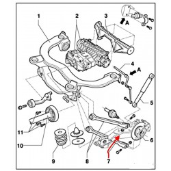 Trailing Arm driver side (S3 - facelift)