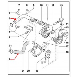 Turbo Charge Pipe (S3 - BAM)