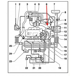 Turbo inlet pipe (S3 - BAM)