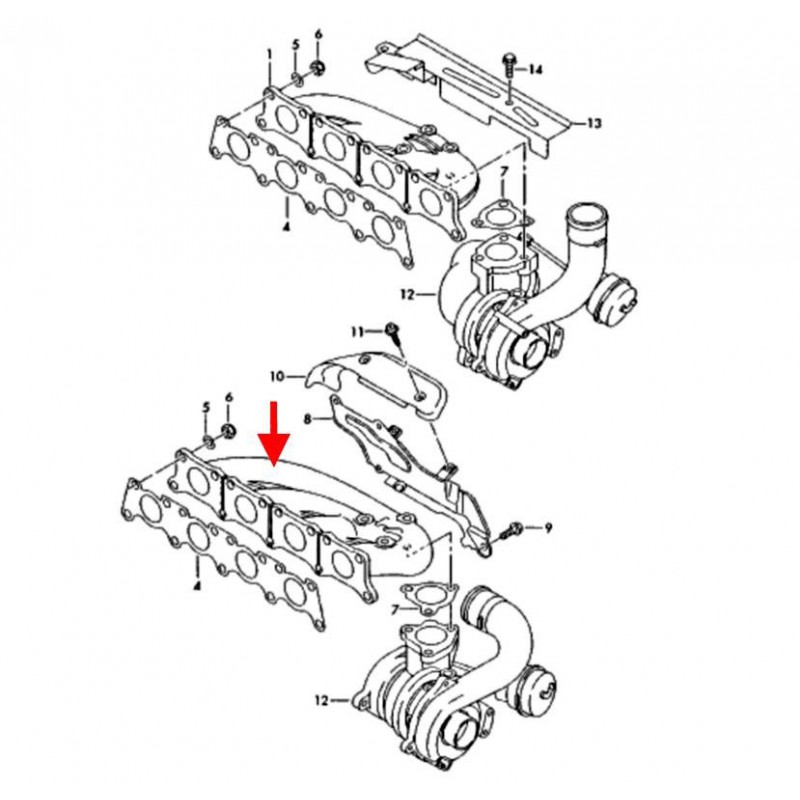 Exhaust Manifold (S3 - BAM)