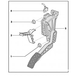 Accelerator Pedal (S3 - Black)