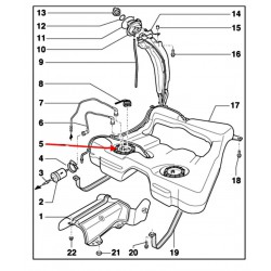 Fuel Pump Sender Unit (BAM engine)