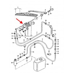 Bootlid Wiper Motor (S3 - facelift)