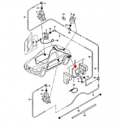 Central locking switch (S3 - facelift)