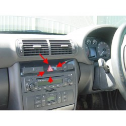 Hazard light switch (S3 - facelift)