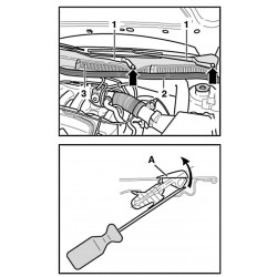 Driver Headlight Washer Jet (S3 - facelift)