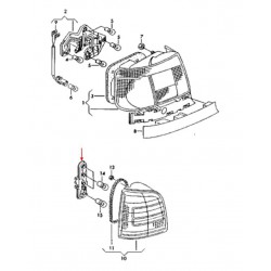 Bulb Carrier passenger rear (S3 - facelift)