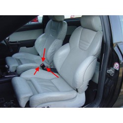 Seatbelt buckle driver seat (S3 - facelift)