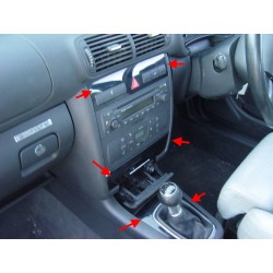 Piano Black interior Trim (S3 - facelift)