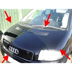 Bonnet with grille (A2 Black)