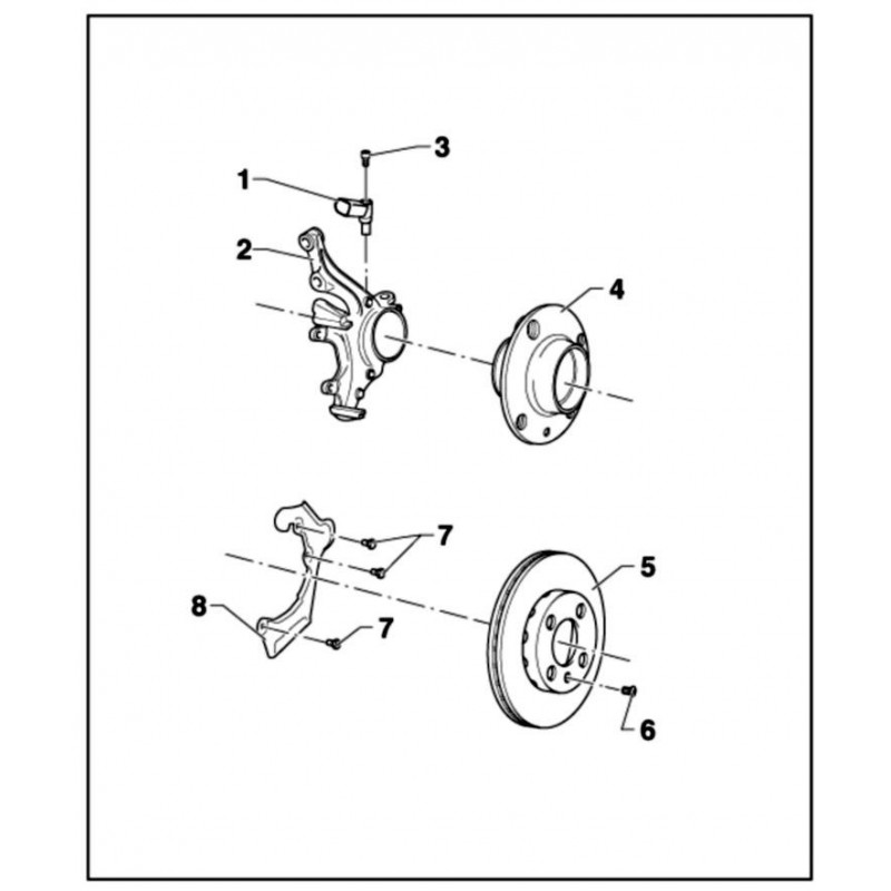 Axle - Disc Brakes (A2 FSI)