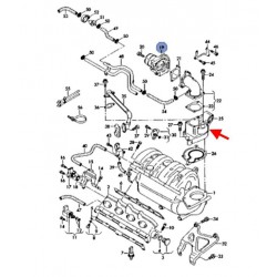 Exhaust Gas recirculation valve (A2 FSI)